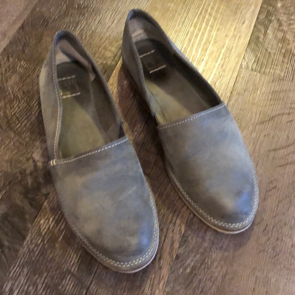 Frye slip on shoes